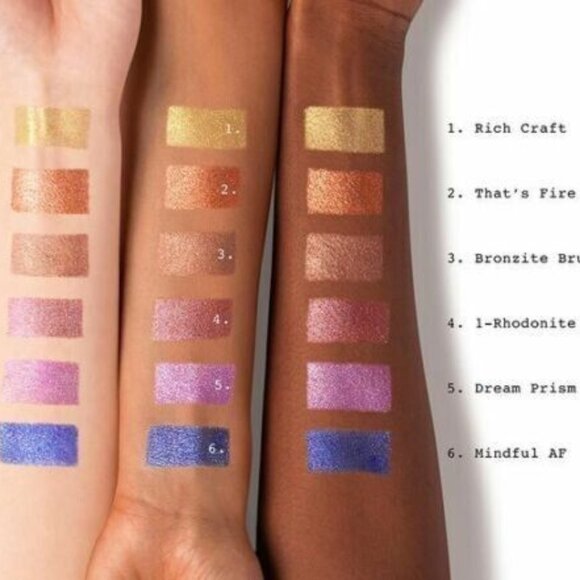 SMASHBOX + THE HOODWITCH Crystalized Always On Liquid Eye Shadow: RICH CRAFT~NEW - Picture 4 of 12